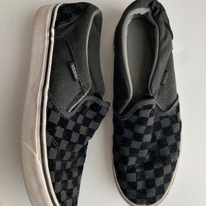 Checkered vans